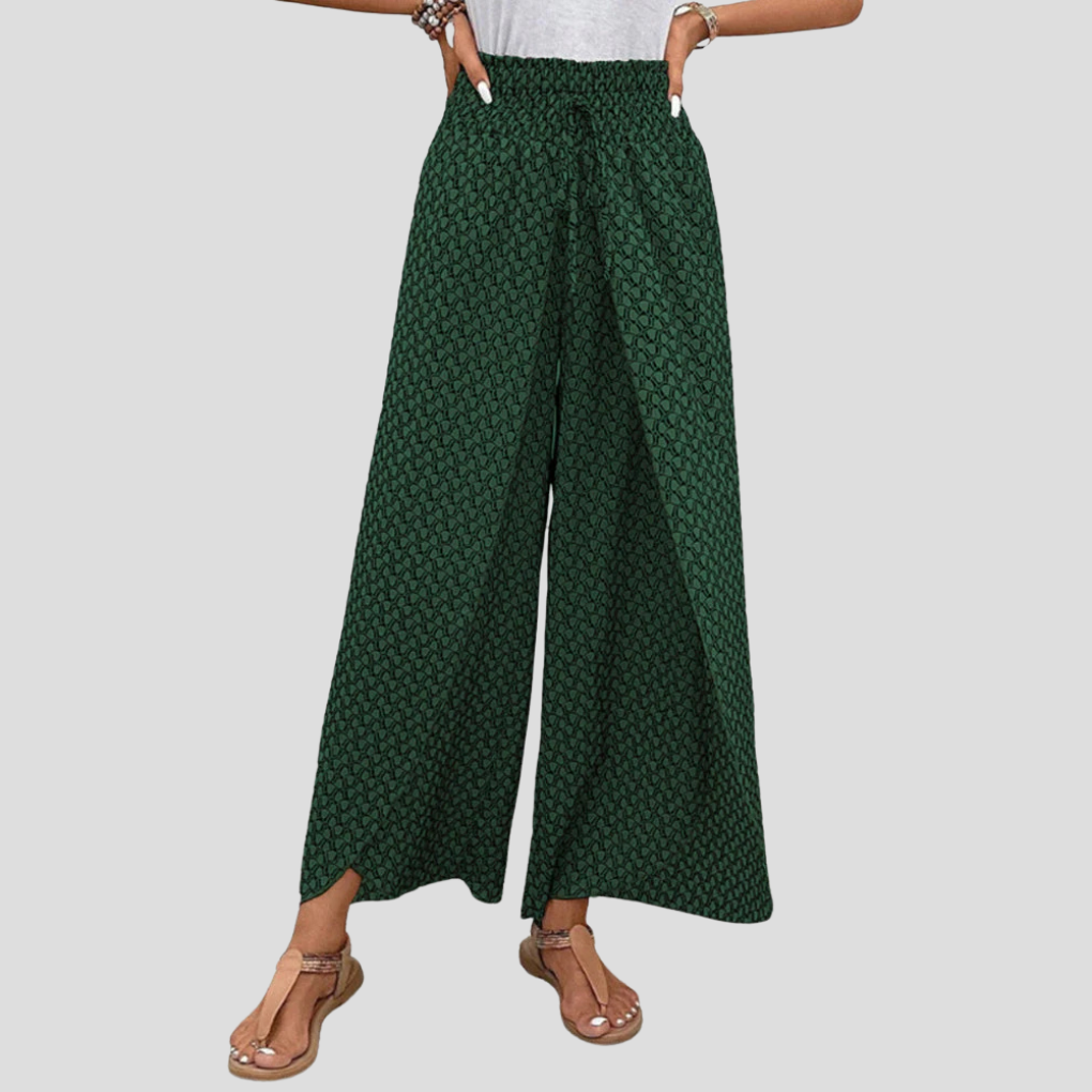 Pantalons à Imprimé Géométrique Moderne