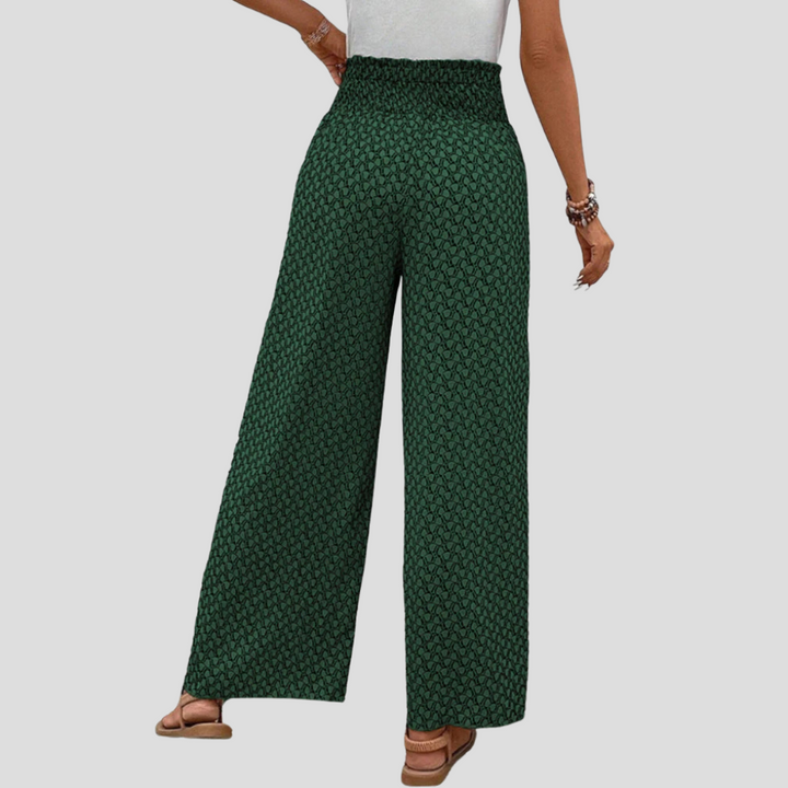 Pantalons à Imprimé Géométrique Moderne