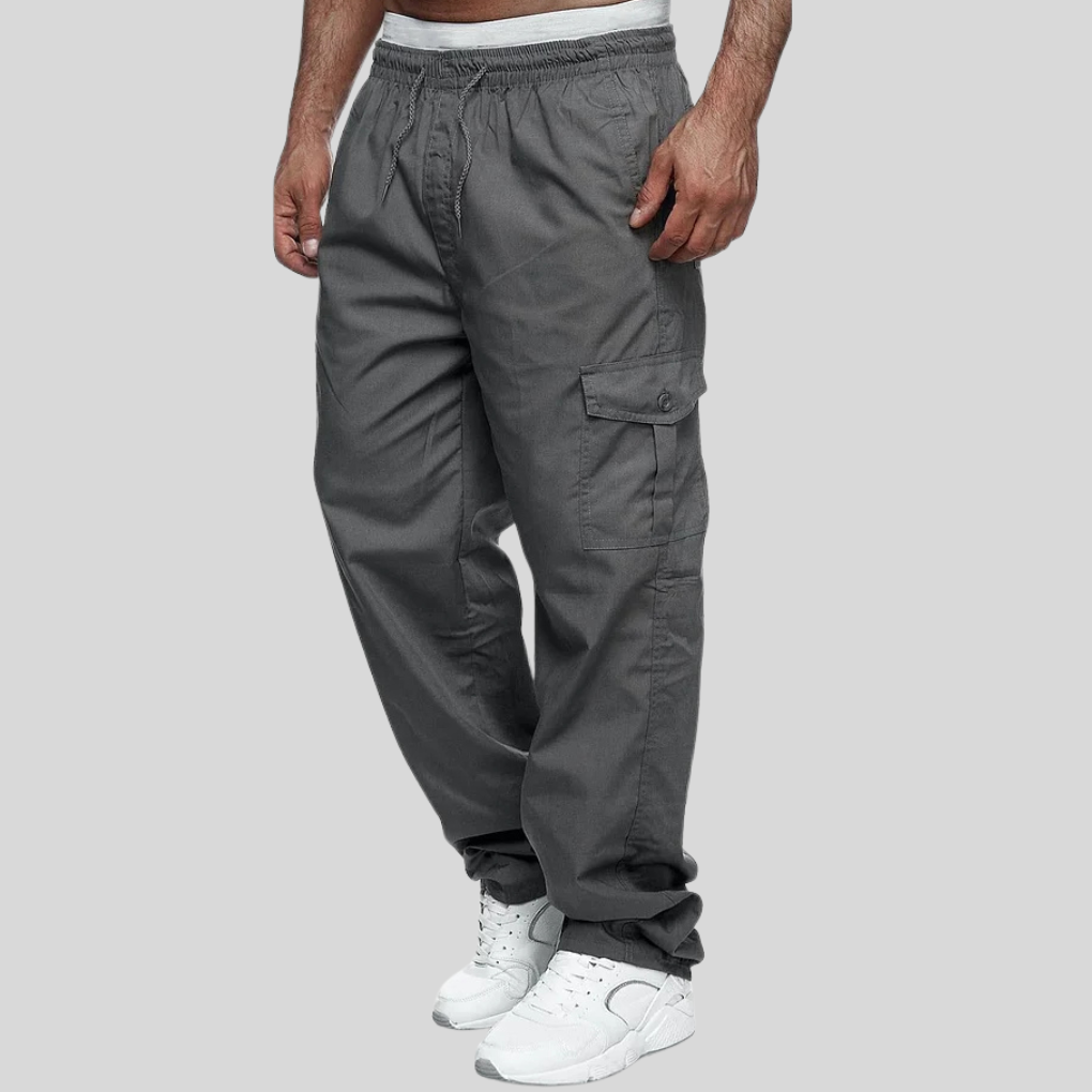 Pantalons d'extérieur pour hommes avec design à poches multiples – Style robuste rencontre utilité pratique