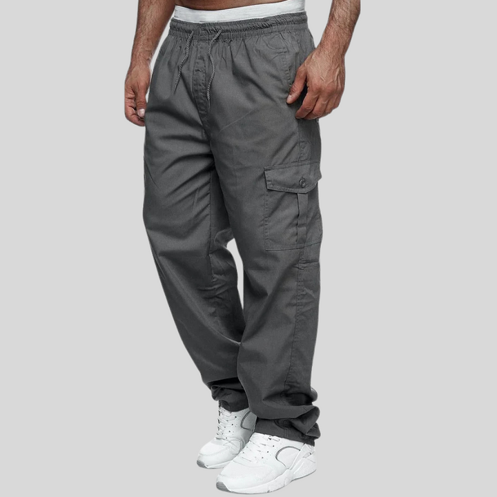 Pantalons d'extérieur pour hommes avec design à poches multiples – Style robuste rencontre utilité pratique