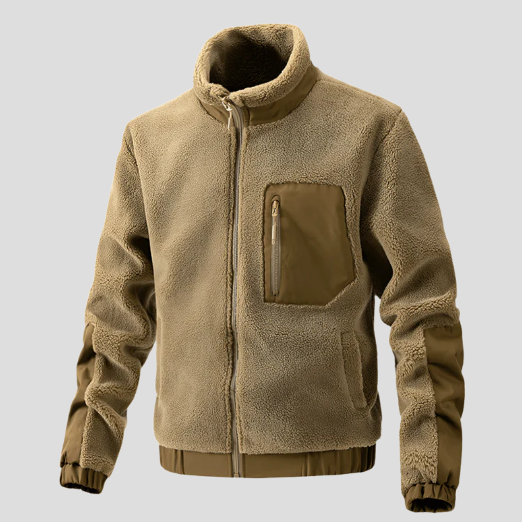 Veste en polaire extérieure pour hommes