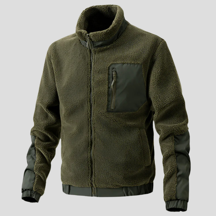 Veste en polaire extérieure pour hommes