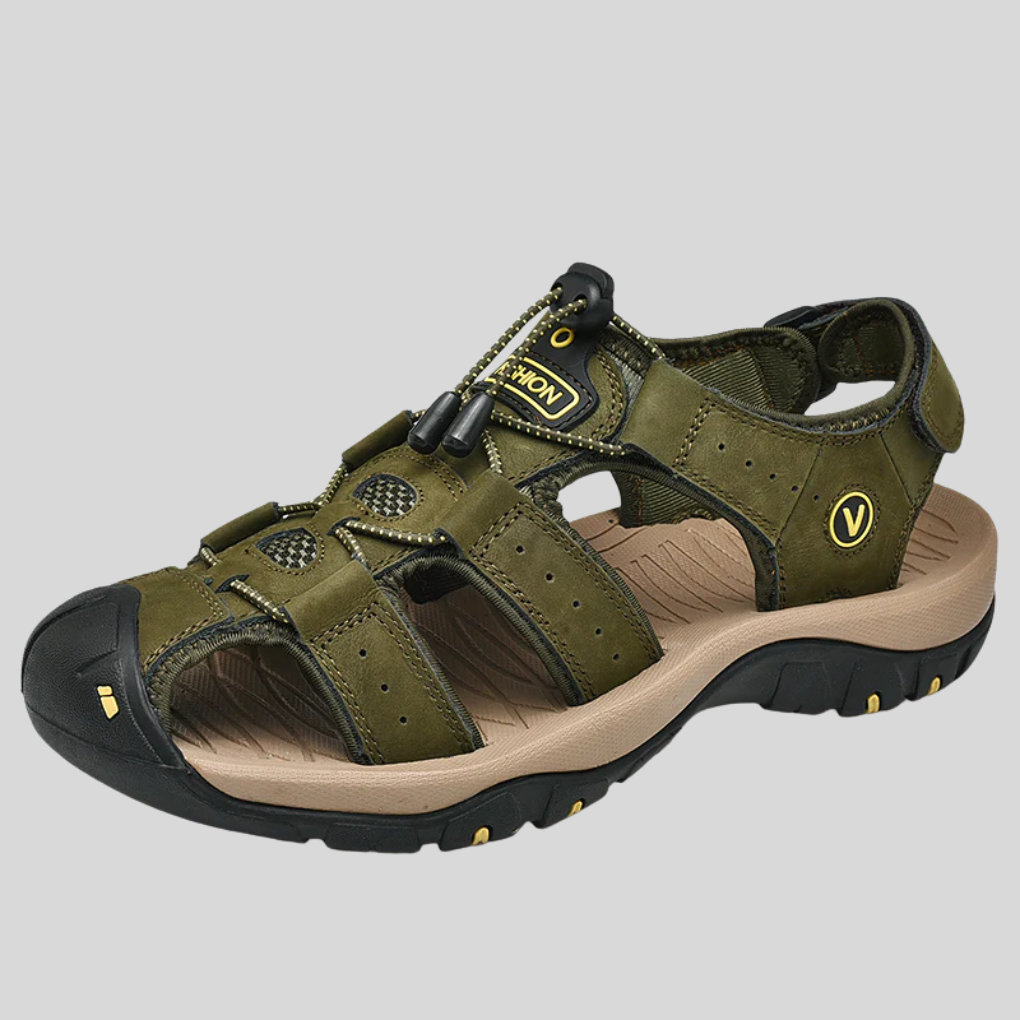 Sandales Extérieures pour Hommes – Design Robuste pour Sentier et Eau