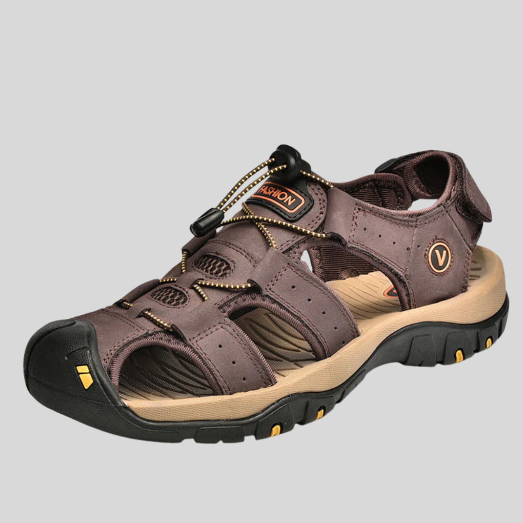 Sandales Extérieures pour Hommes – Design Robuste pour Sentier et Eau