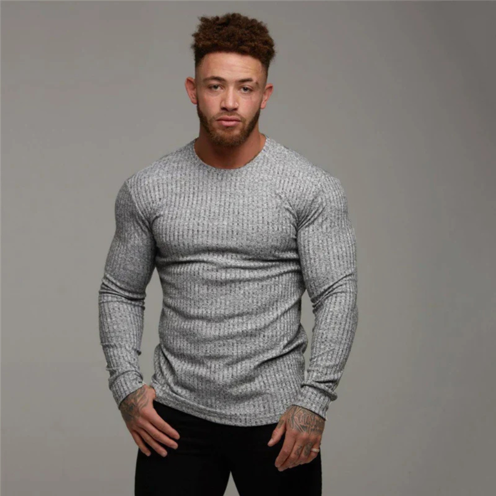Pull en maille homme – Couche casual avec palette intemporelle
