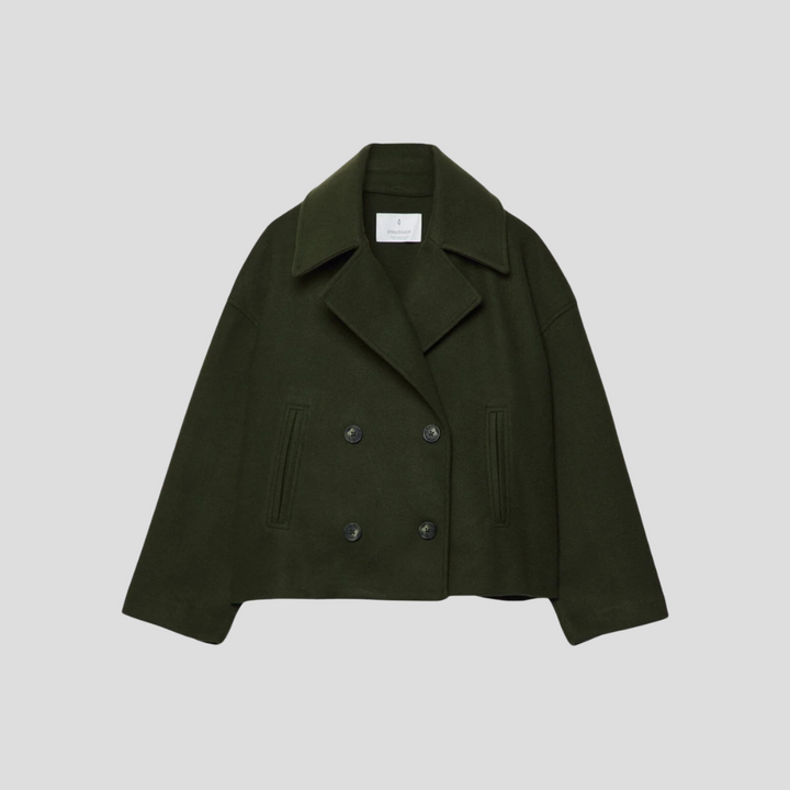 Manteau Croisé Chic – Élégant & Intemporel