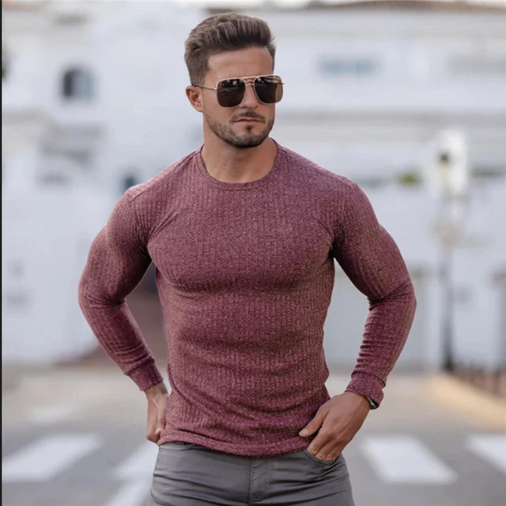 Pull en maille homme – Couche casual avec palette intemporelle
