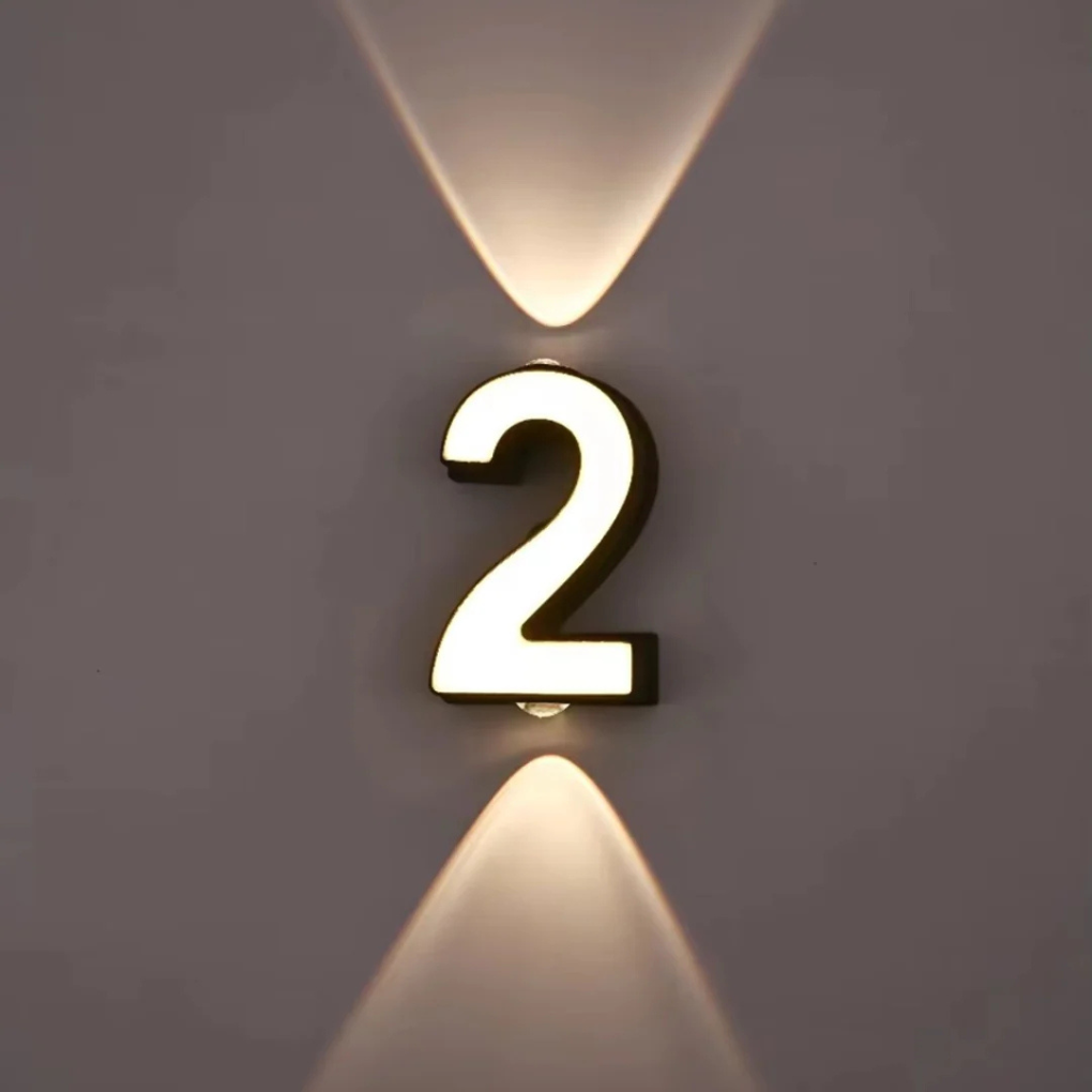 Numéros de maison LED