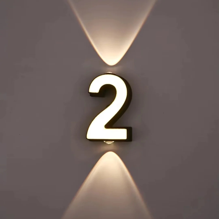 Numéros de maison LED