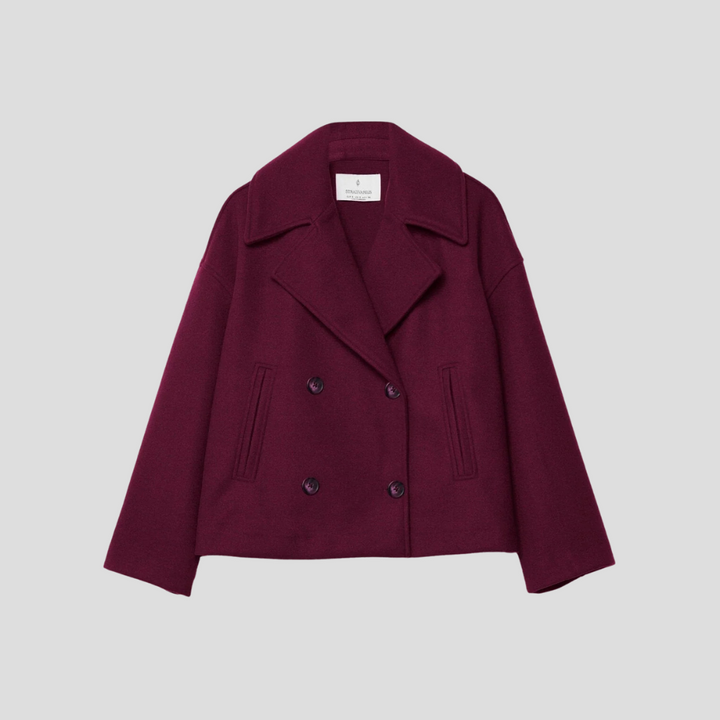 Manteau Croisé Chic – Élégant & Intemporel