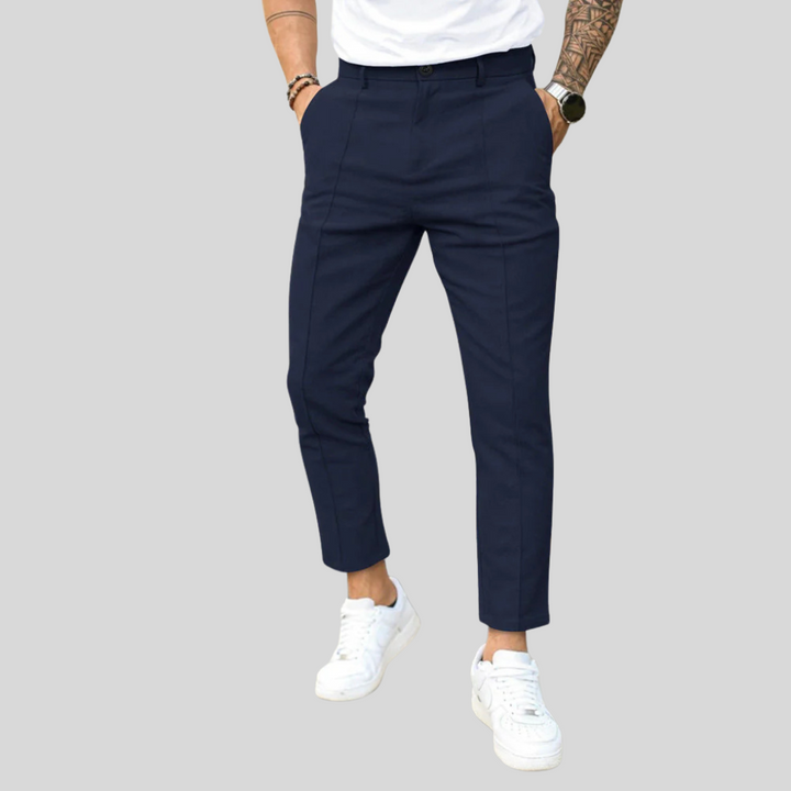 Pantalons de Loisirs pour Hommes – Élégance Casual avec Polyvalence Quotidienne