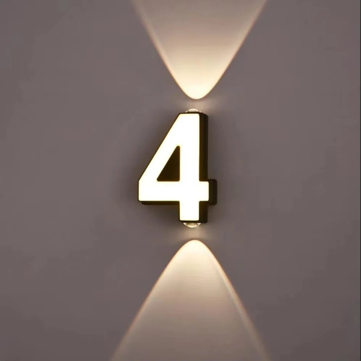 Numéros de maison LED