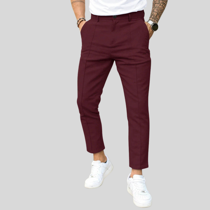 Pantalons de Loisirs pour Hommes – Élégance Casual avec Polyvalence Quotidienne