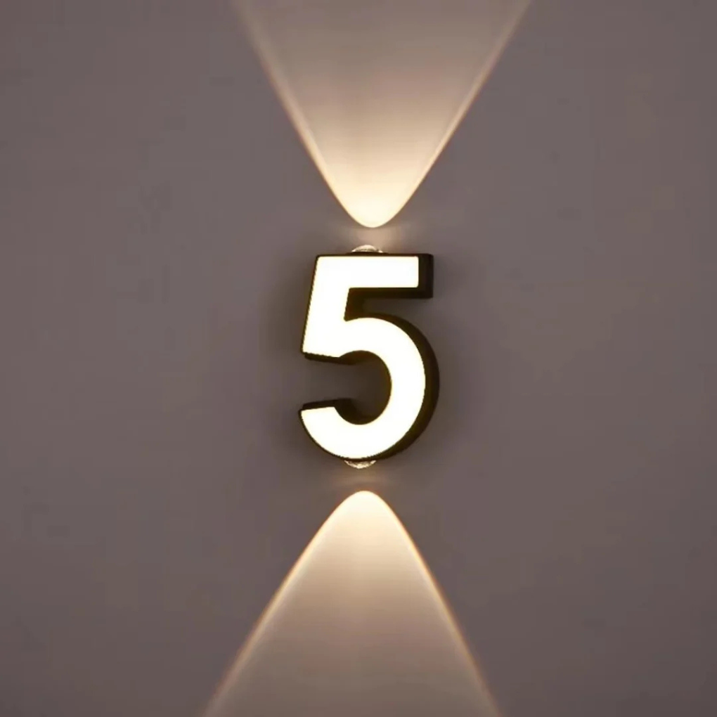 Numéros de maison LED