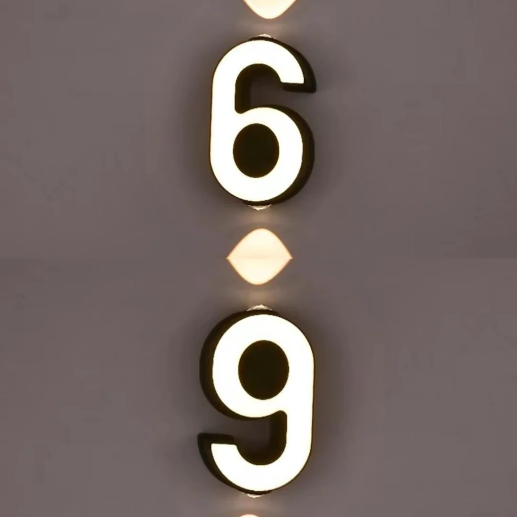 Numéros de maison LED