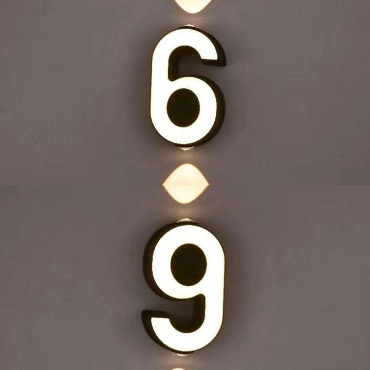 Numéros de maison LED
