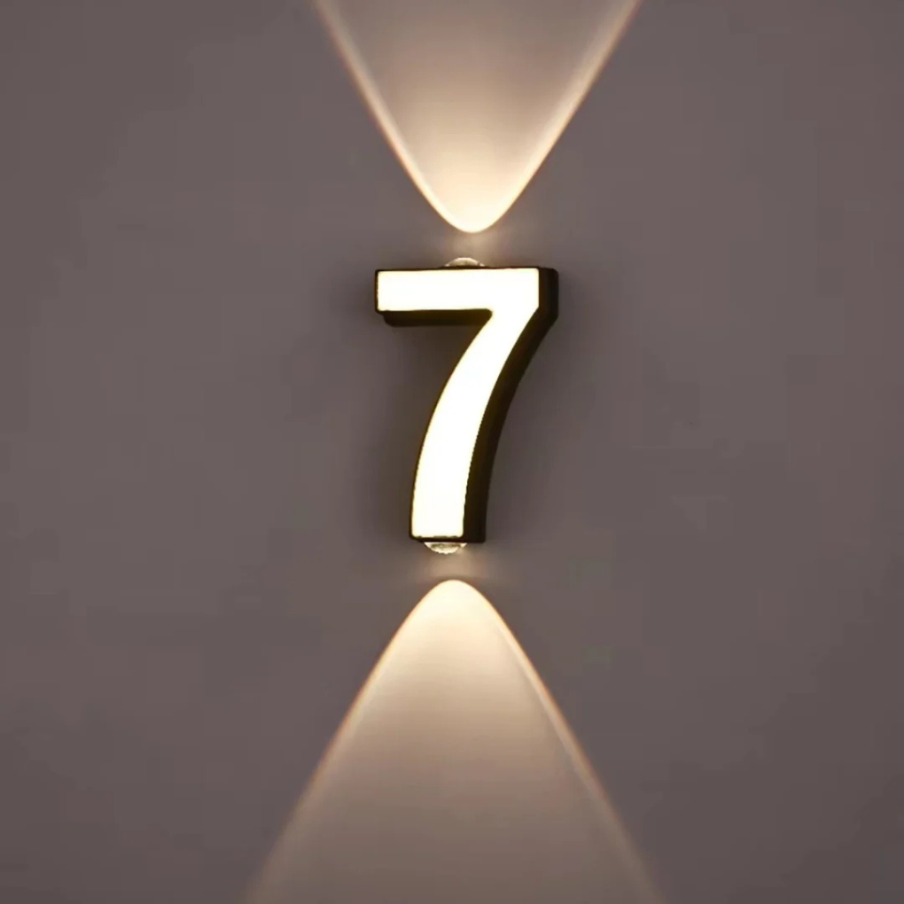Numéros de maison LED