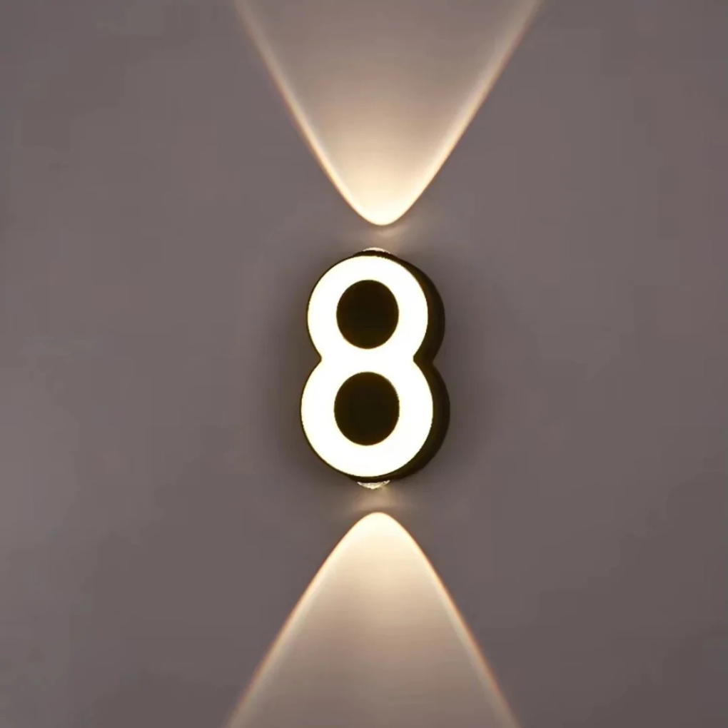 Numéros de maison LED
