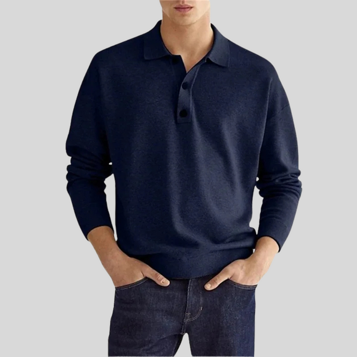 Polo en coton pour hommes – Style net pour un port quotidien