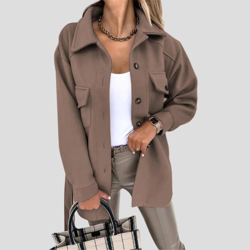 Veste Oversize pour Femmes — Couche Détendue avec Ajustement Polyvalent