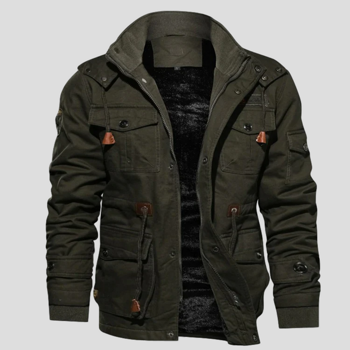 Veste Robuste pour Homme – Couche Solide pour Jours Froids et Venteux
