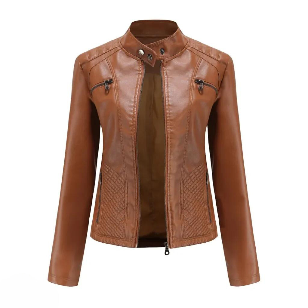 Veste en Cuir Élégante et Unique