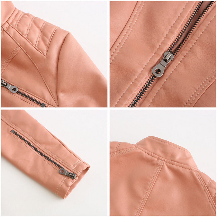 Veste en Cuir Élégante et Unique