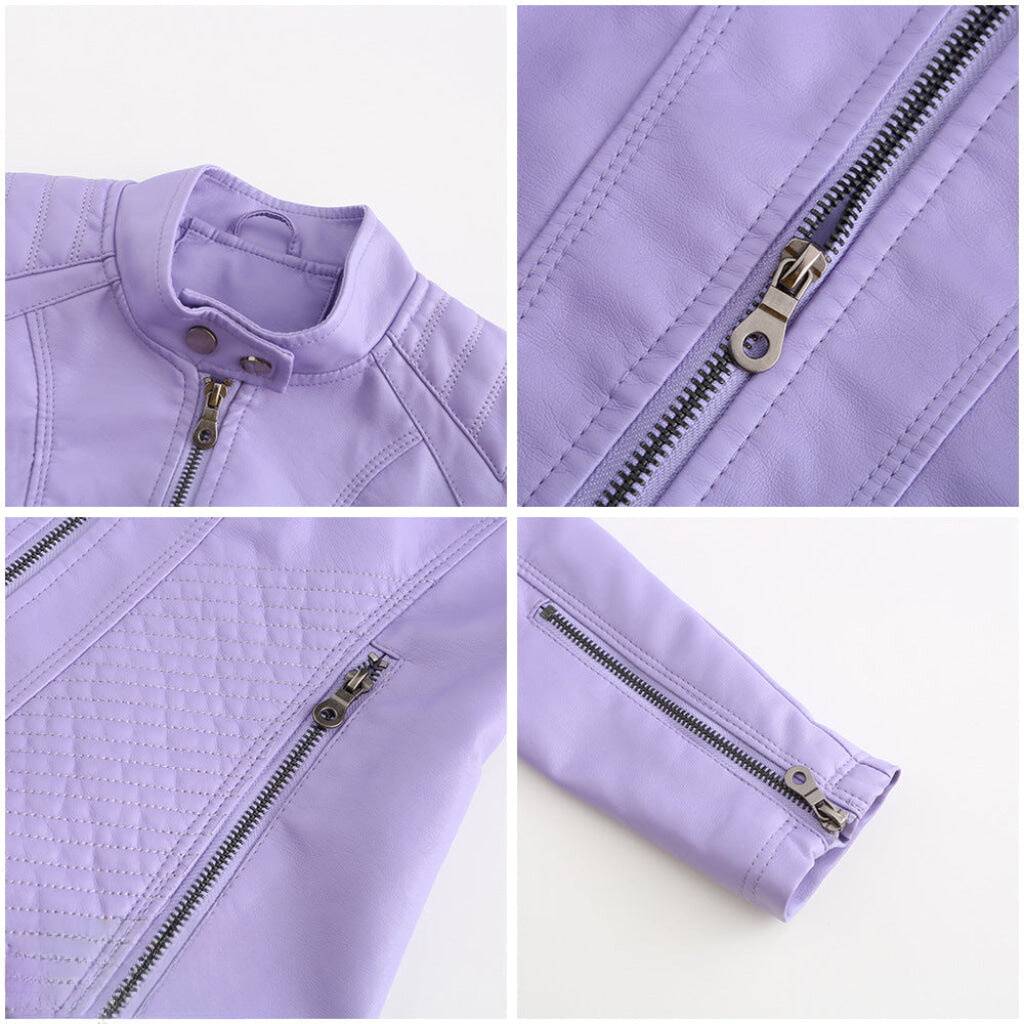 Veste en Cuir Élégante et Unique