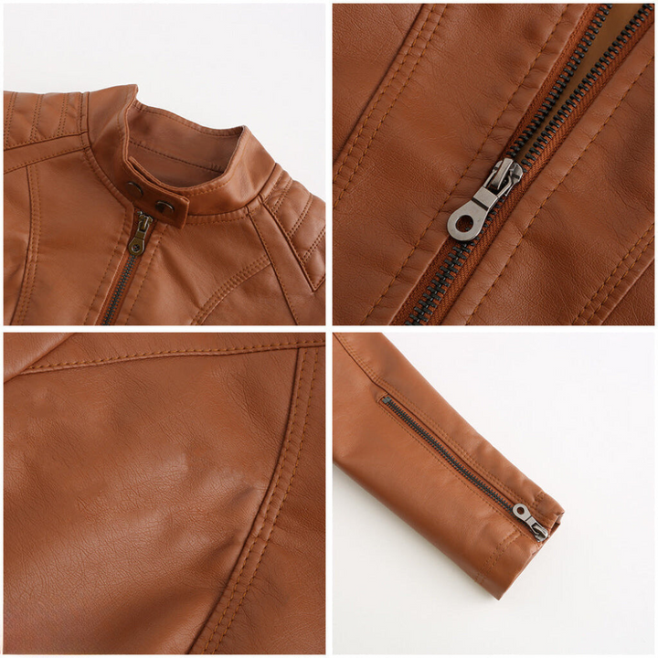 Veste en Cuir Élégante et Unique
