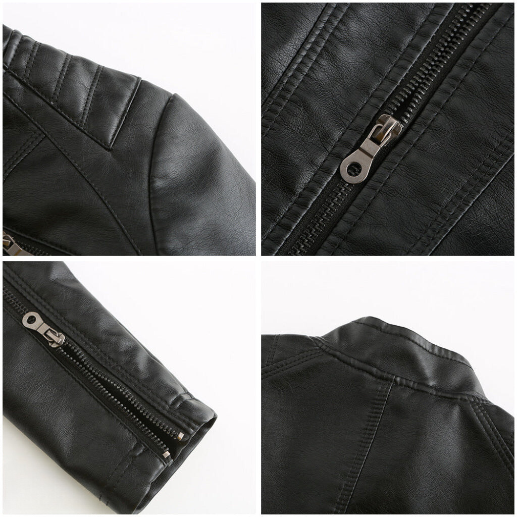 Veste en Cuir Élégante et Unique