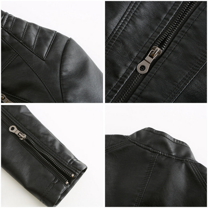 Veste en Cuir Élégante et Unique