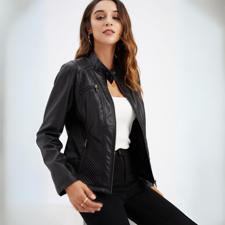 Veste en Cuir Élégante et Unique