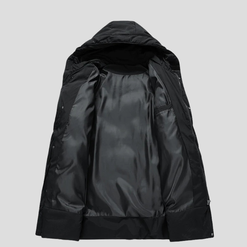 Manteau Parka pour Homme – Bouclier Élégant pour Météo Dure