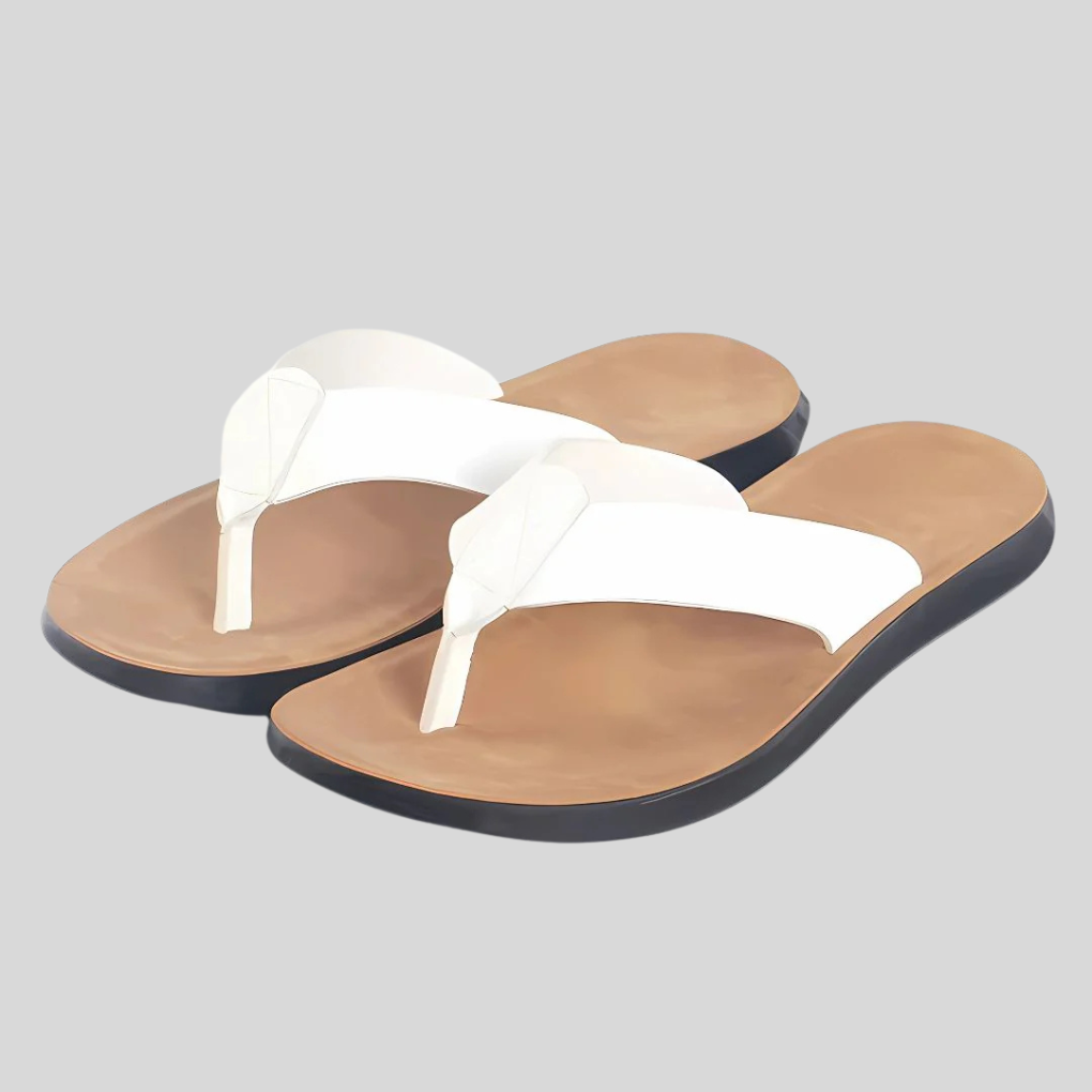 Sandales Plates pour Hommes – Chaussures de Loisir Quotidien