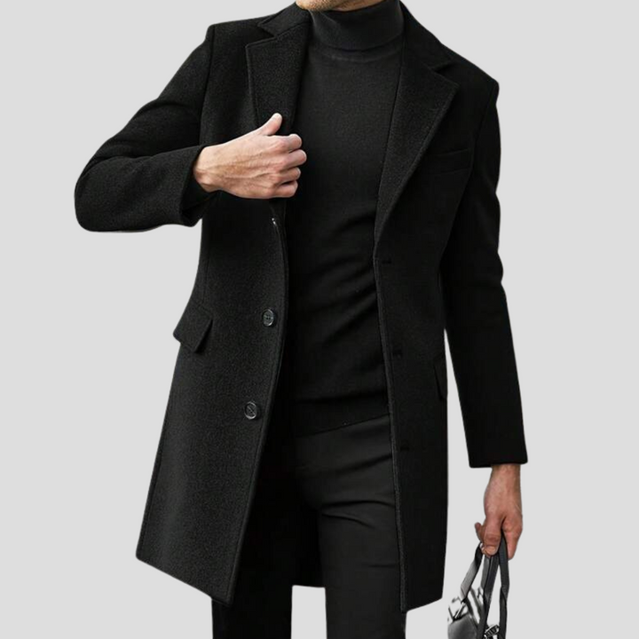 Manteau Revers Classique pour Hommes