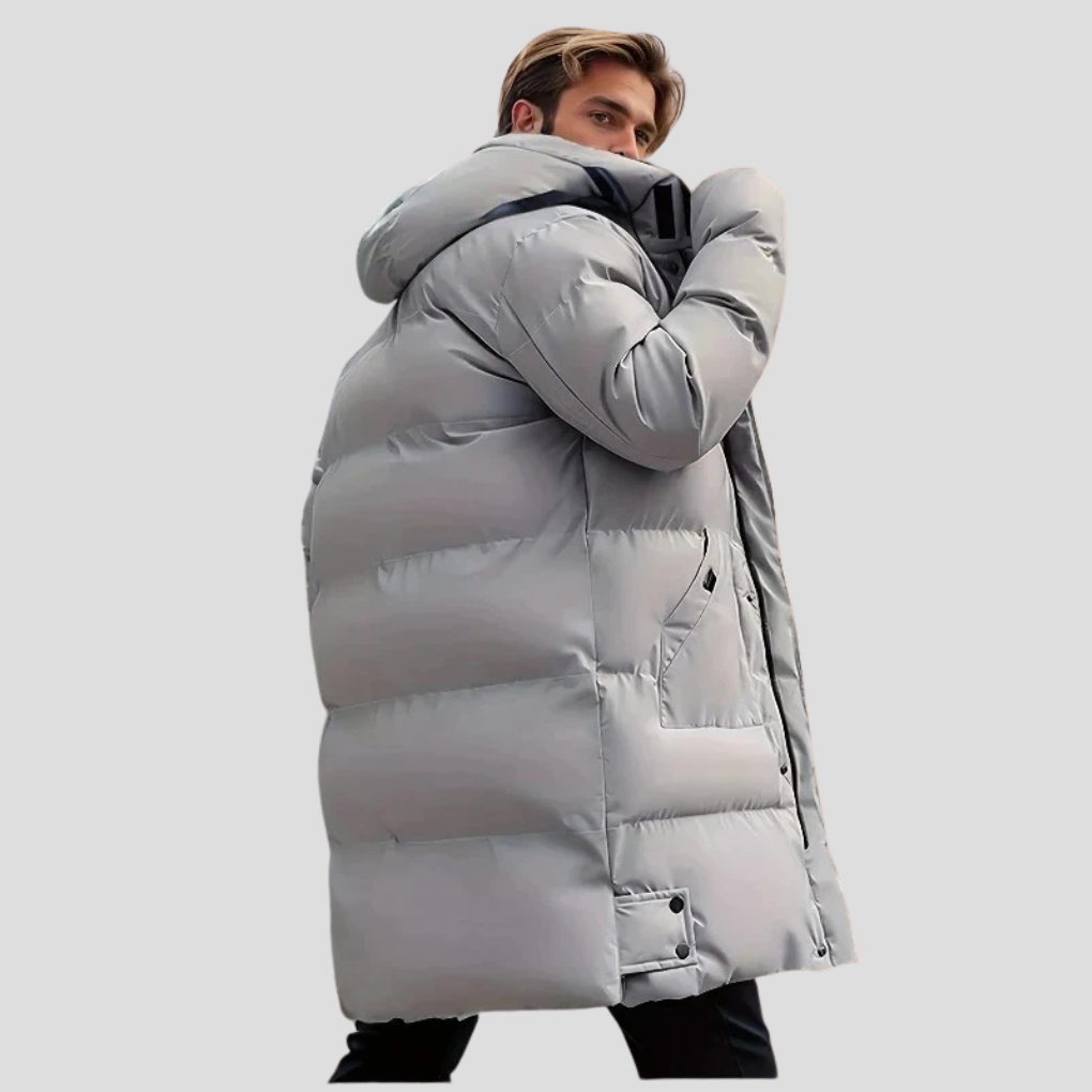 Manteau Parka pour Homme – Bouclier Élégant pour Météo Dure