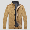 Cardigan en peluche pour hommes