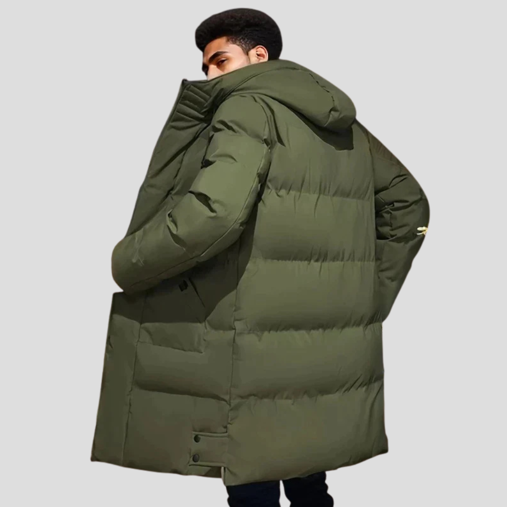 Manteau Parka pour Homme – Bouclier Élégant pour Météo Dure