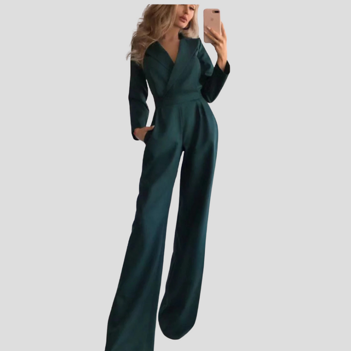 Salopette Femme à Bretelles Larges – Silhouette Élégante