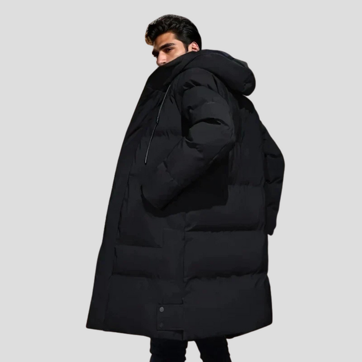 Manteau Parka pour Homme – Bouclier Élégant pour Météo Dure