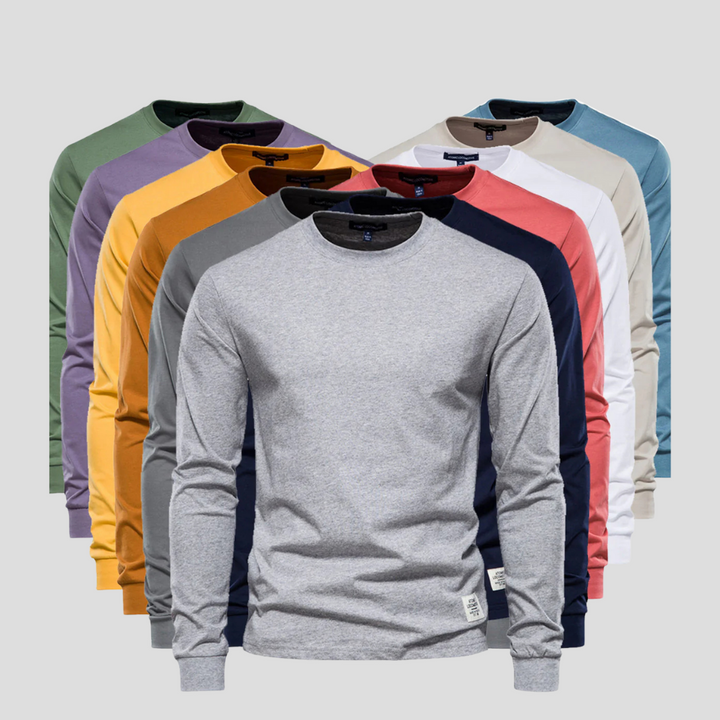 Chemise à manches longues pour homme – Style classique quotidien