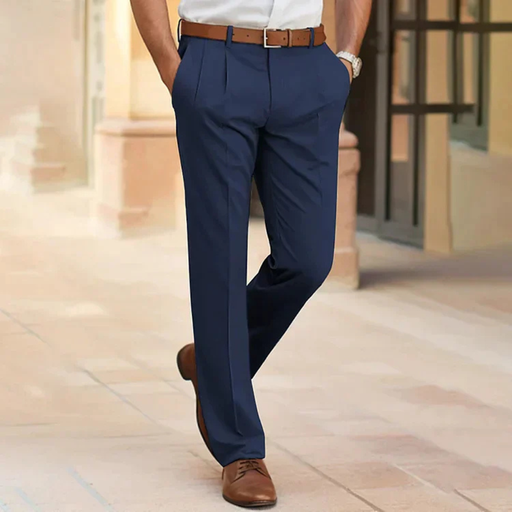 Pantalons d'affaires décontractés pour hommes