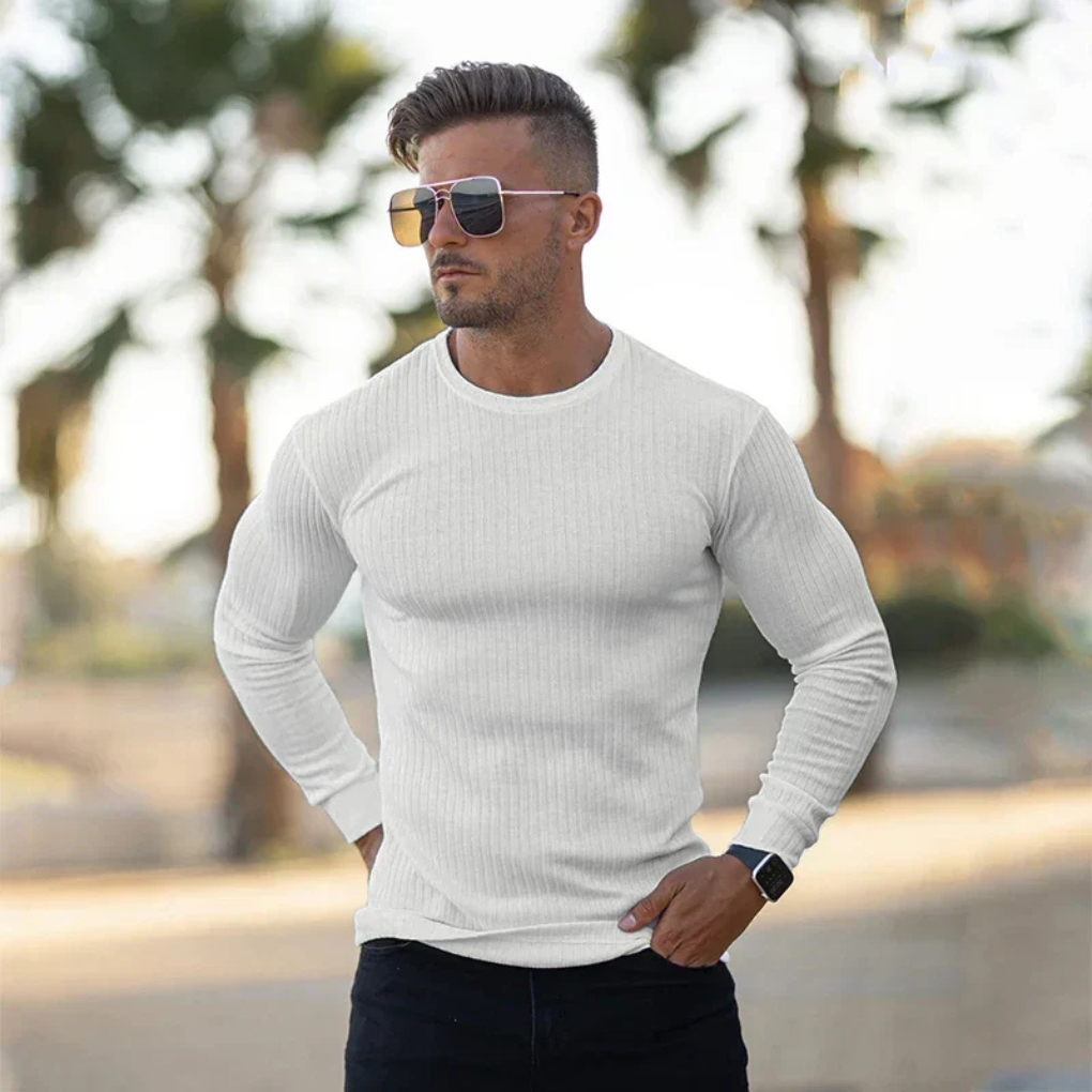 Pull en maille homme – Couche casual avec palette intemporelle