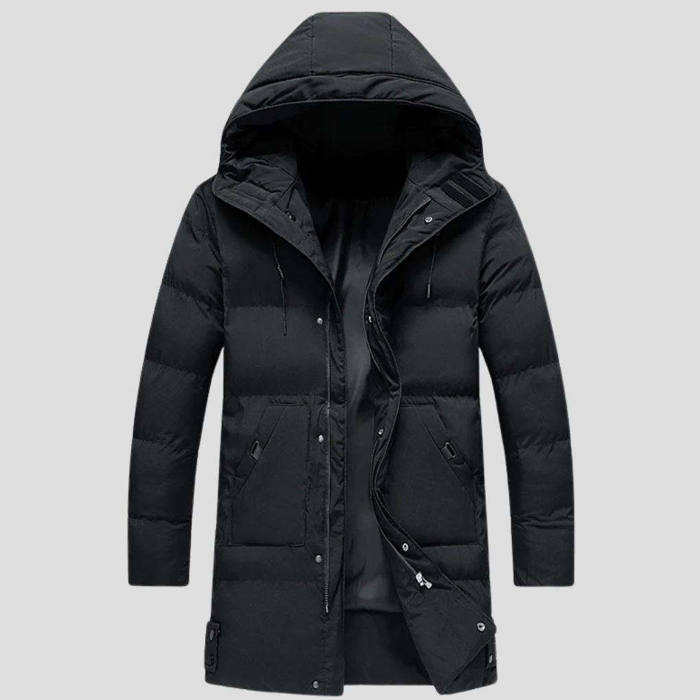 Manteau Parka pour Homme – Bouclier Élégant pour Météo Dure
