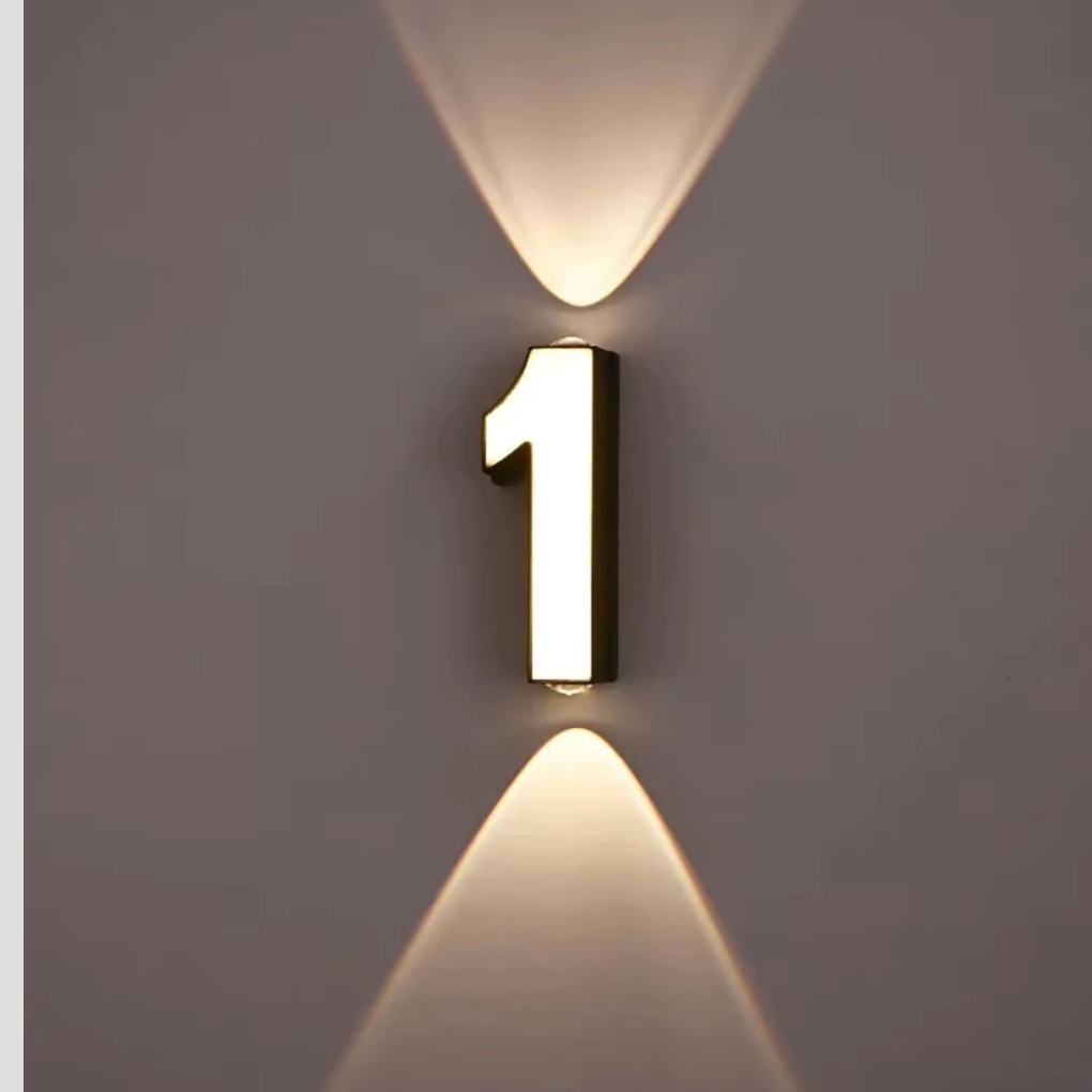 Numéros de maison LED