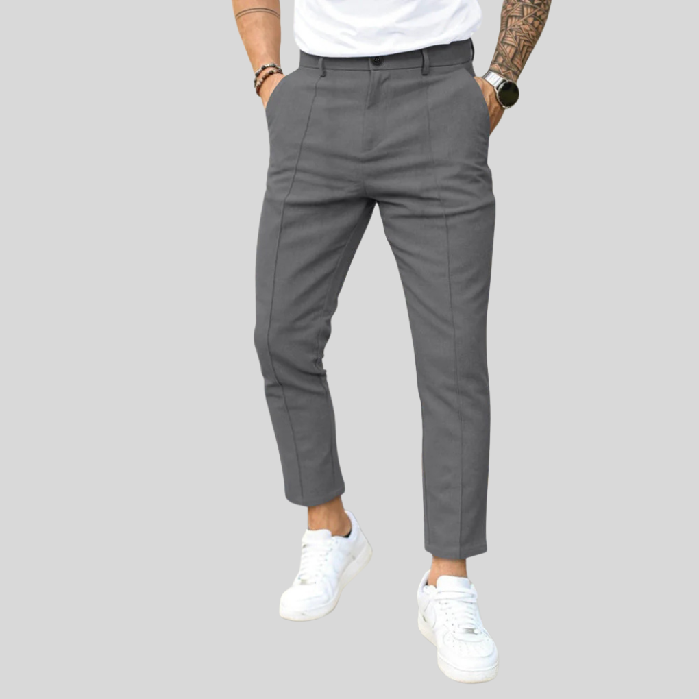 Pantalons de Loisirs pour Hommes – Élégance Casual avec Polyvalence Quotidienne