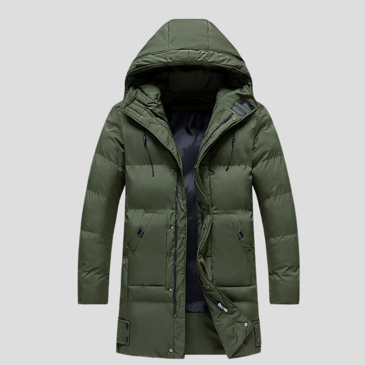 Manteau Parka pour Homme – Bouclier Élégant pour Météo Dure