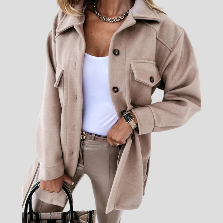 Veste Oversize pour Femmes — Couche Détendue avec Ajustement Polyvalent