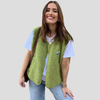 Bodywarmer tendance en laine pour femme