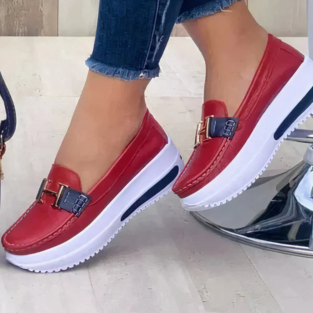 Mocassins à plateforme pour femmes – Style moderne à enfiler